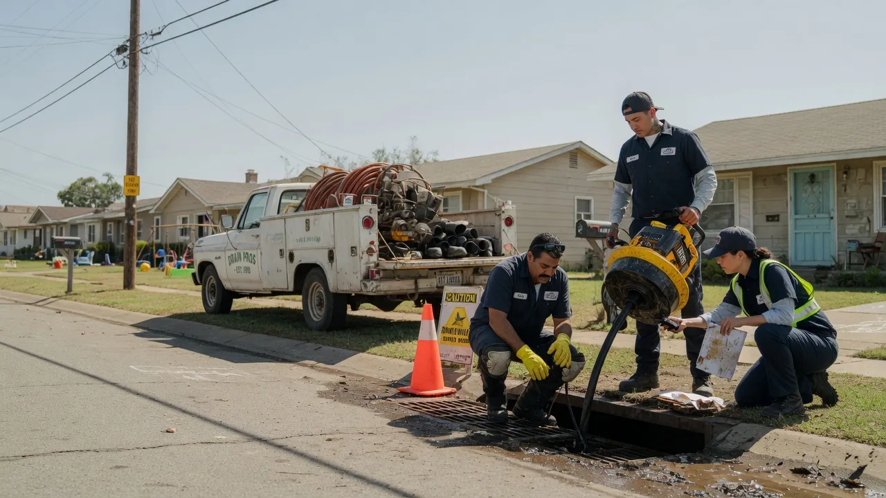 Drain Cleaning in Red Mountain, CA near me